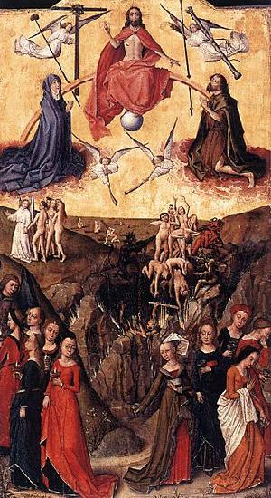 The Last Judgment and the Wise and Foolish Virgins, unknow artist